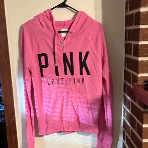 PINK Victoria's Secret Jackets & Blazers - PINK Victoria’s Secret full zip hoodie jacket